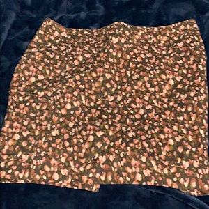 Merona floral print skirt. Size 18